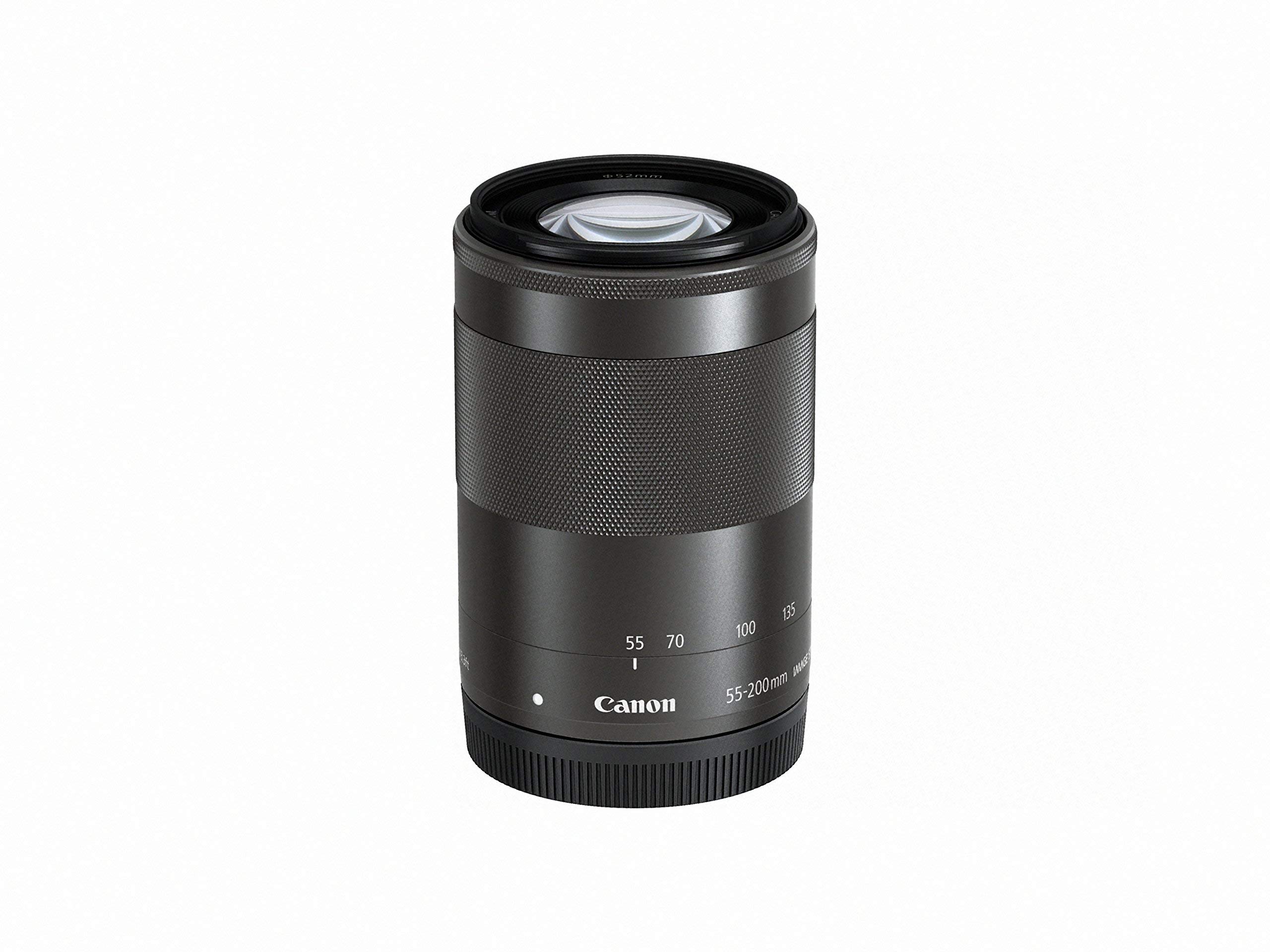 Amazon.com : Canon 55-200mm EFM f4.5-6.3 is STM Lens - Black