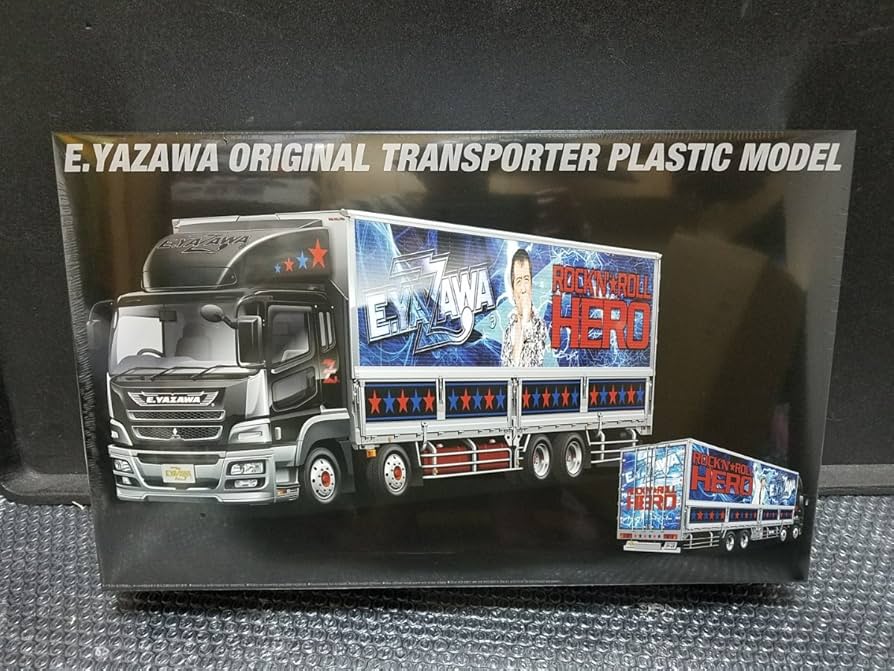 Amazon | 1 32 矢沢永吉 オリジナル トランスポーター プラモデル 三菱