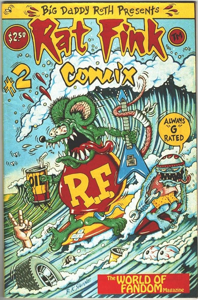 RAT FINK COMIX / COMICS #2 |本 | 通販 | Amazon