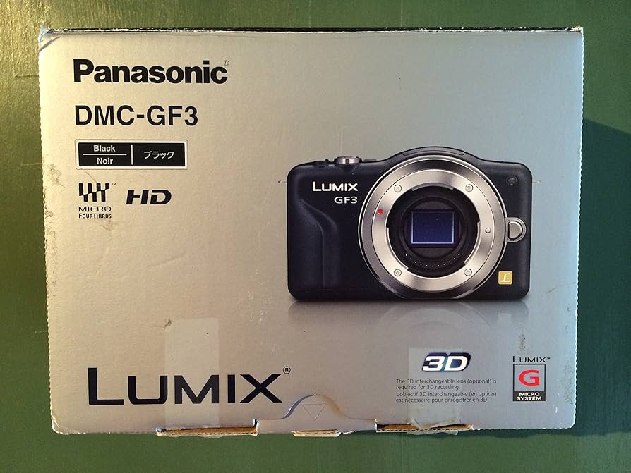 Amazon.com : Panasonic Lumix DMC-GF3 12 MP Micro 4/3 Mirrorless
