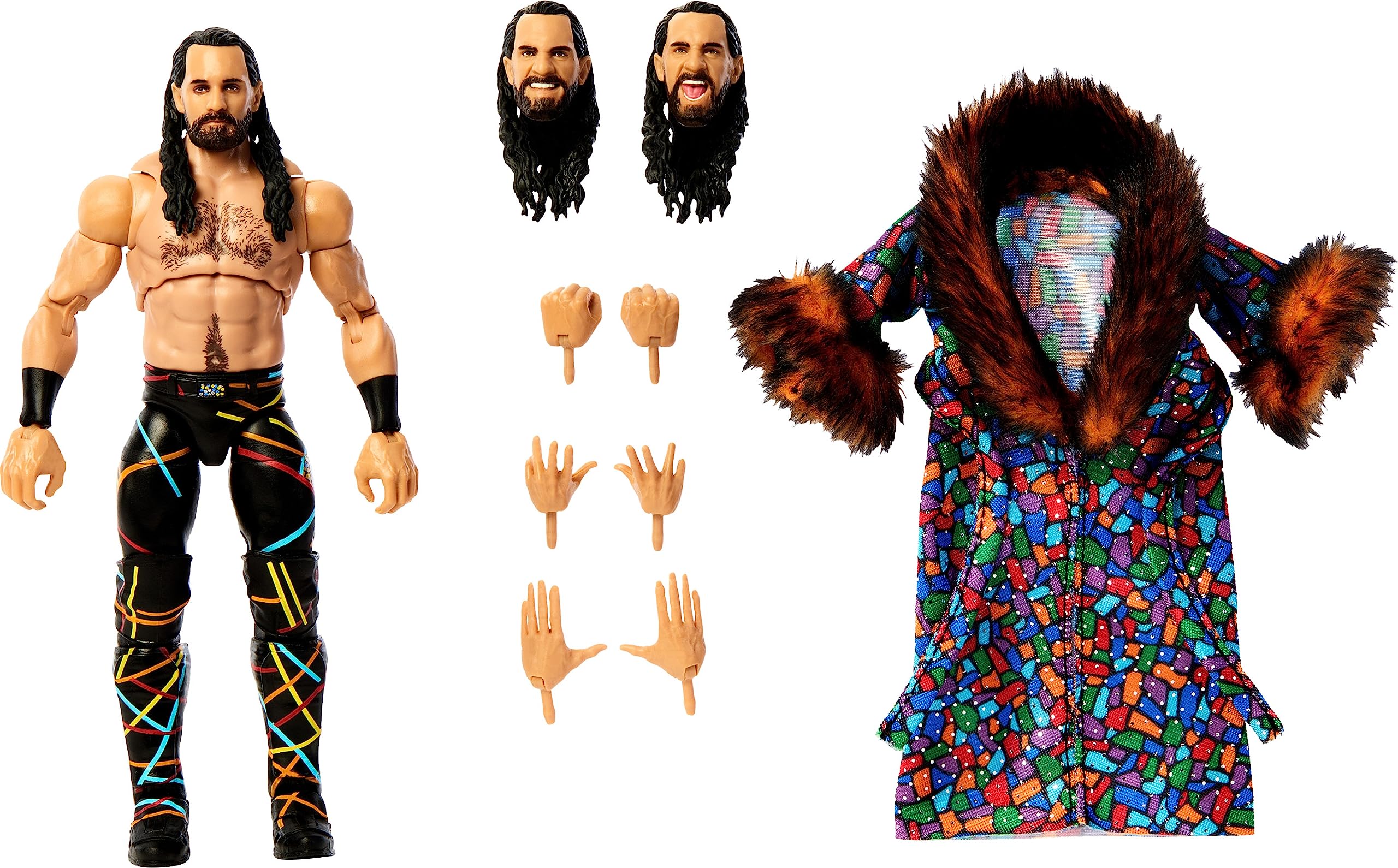 Amazon.co.jp: Mattel WWE セス・ロリンズ アルティメットエディション