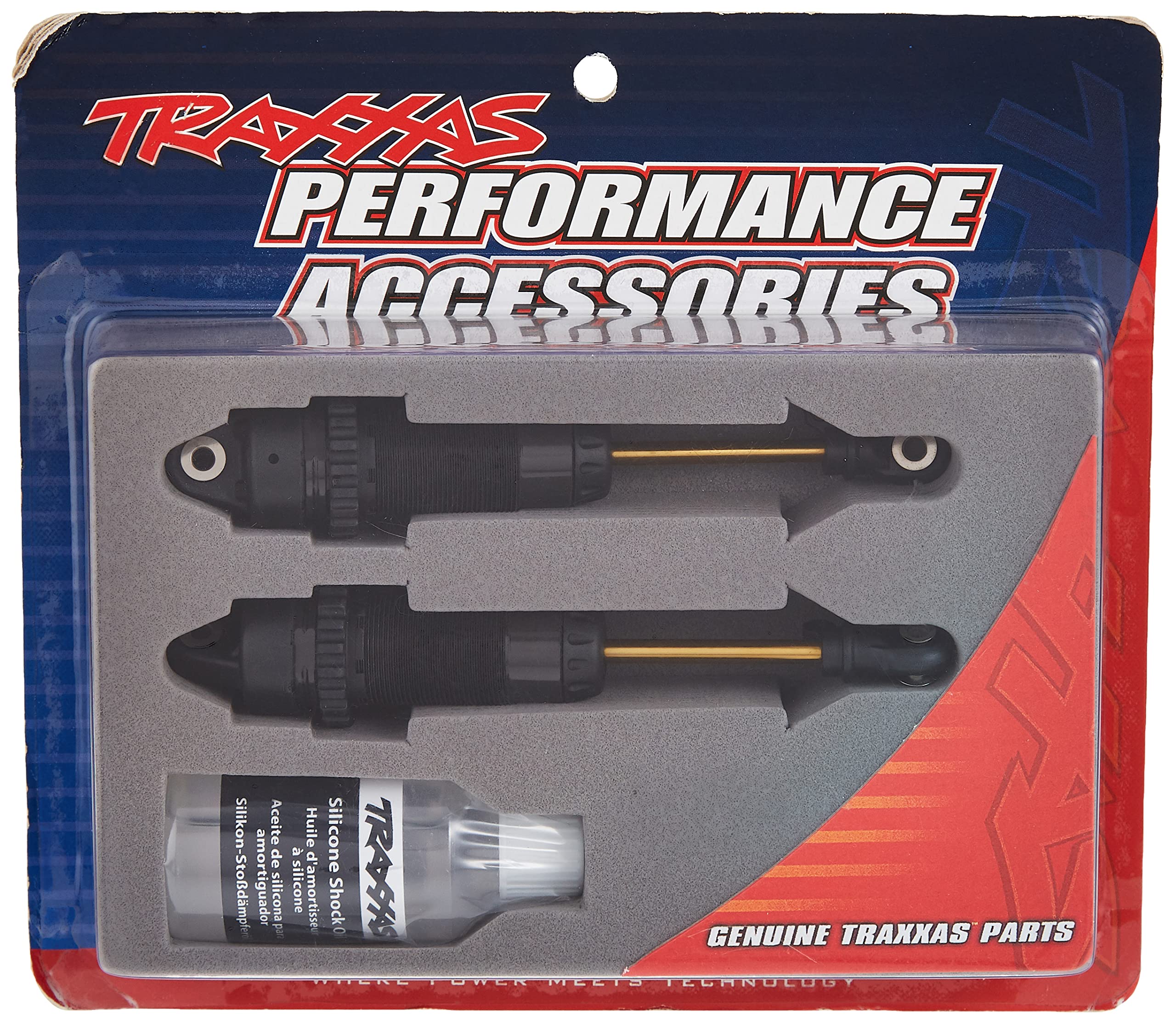 Amazon.com: Traxxas GTR Hard-Anodized Shocks with PTFE-Coated