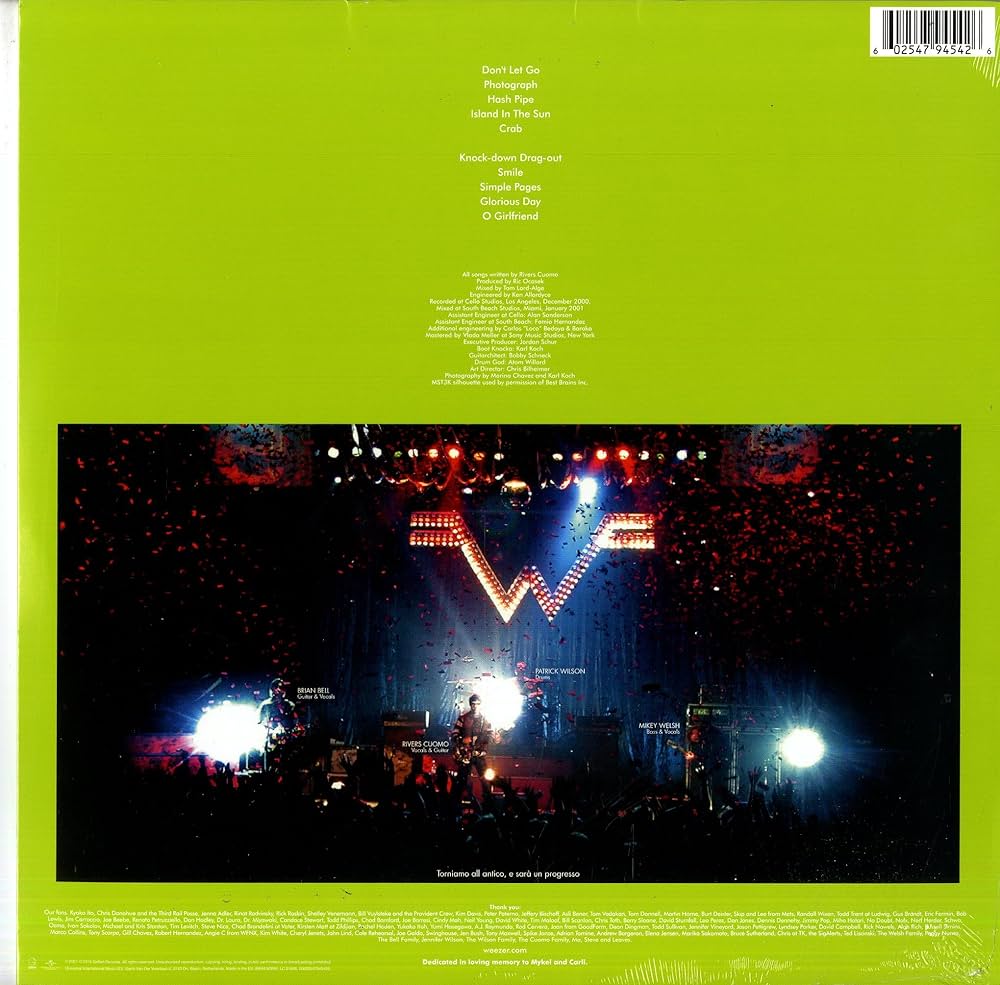 Weezer - Weezer (Green Album)[LP] - Amazon.com Music