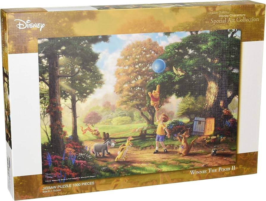 Amazon.co.jp: 1000ピース ジグソーパズル くまのプーさん Winnie The