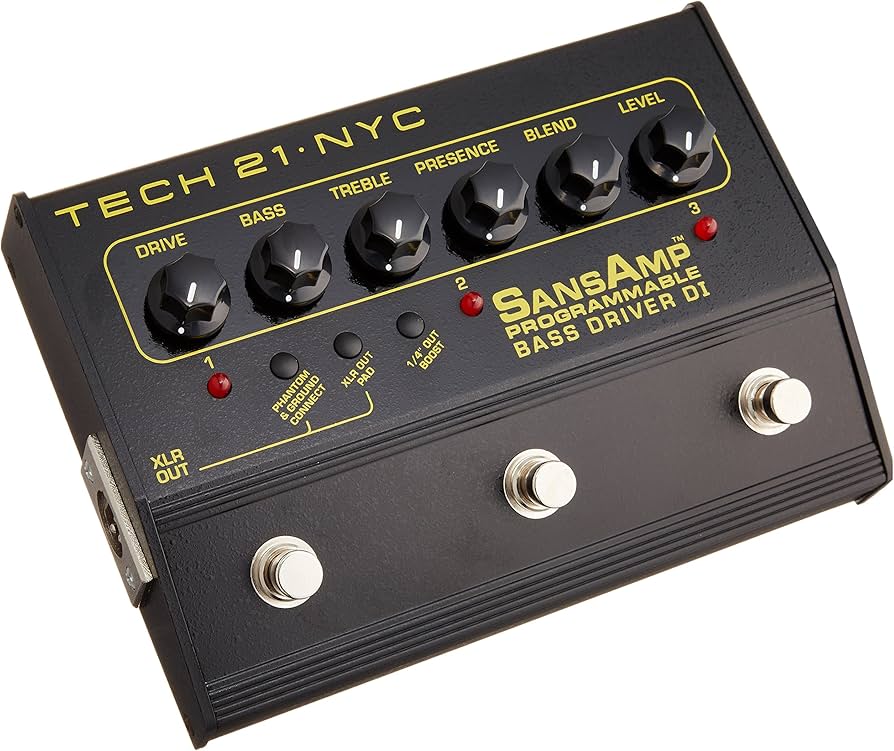 Amazon | TECH21 PROGRAMMABLE BASS DRIVER DI サンズアンプ SansAmp
