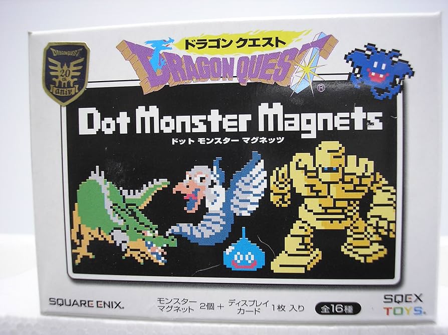 Amazon.co.jp: ドラゴンクエスト ドットモンスターマグネッツ 1BOX
