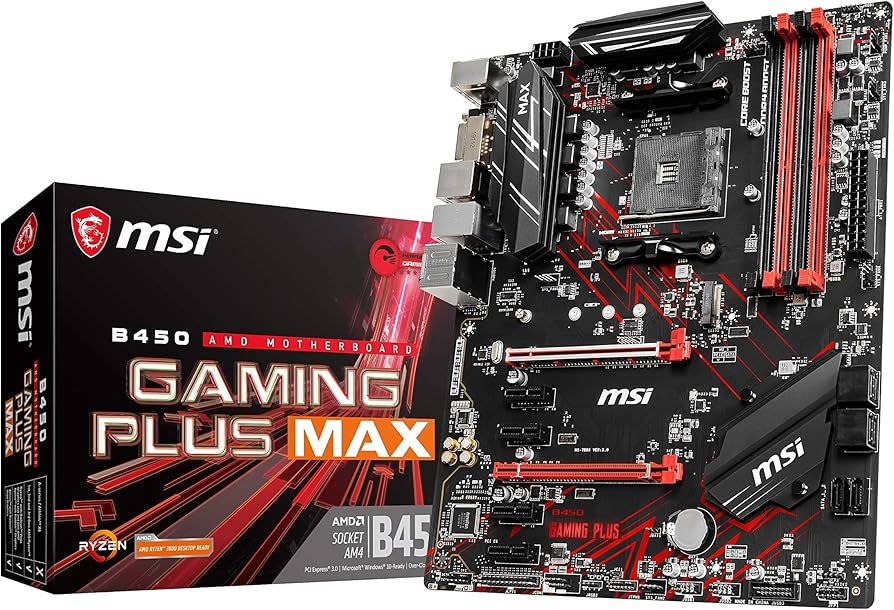 MSI B450 Gaming Plus MAX scheda Madre Presa AM4 ATX AMD B450