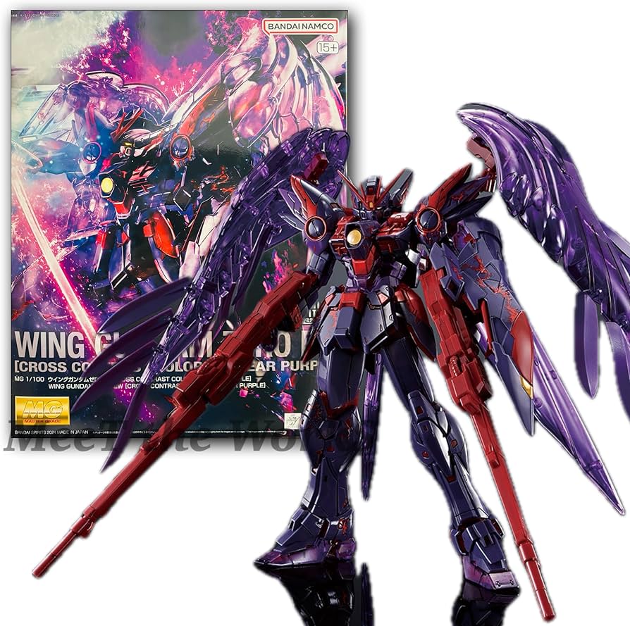 Amazon | 【MG】1/100 ウイング ゼロ EW [CROSS CONTRAST COLORS/CLEAR