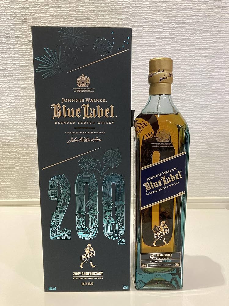 Amazon.co.jp: JOHNNIE WALKER ジョニーウォーカー ブルーラベル 200