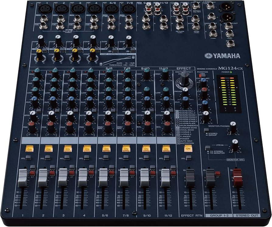 Amazon | ヤマハ ミキシングコンソール MG124CX | ミキサー | 楽器