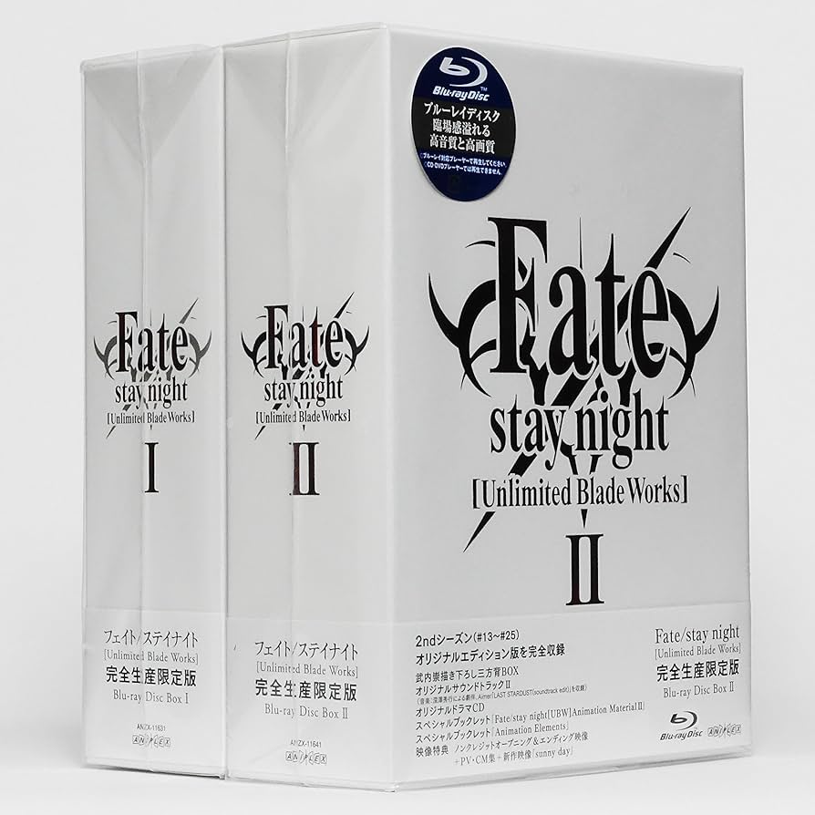 Amazon.co.jp: Fate/stay night [Unlimited Blade Works] Blu-ray Disc