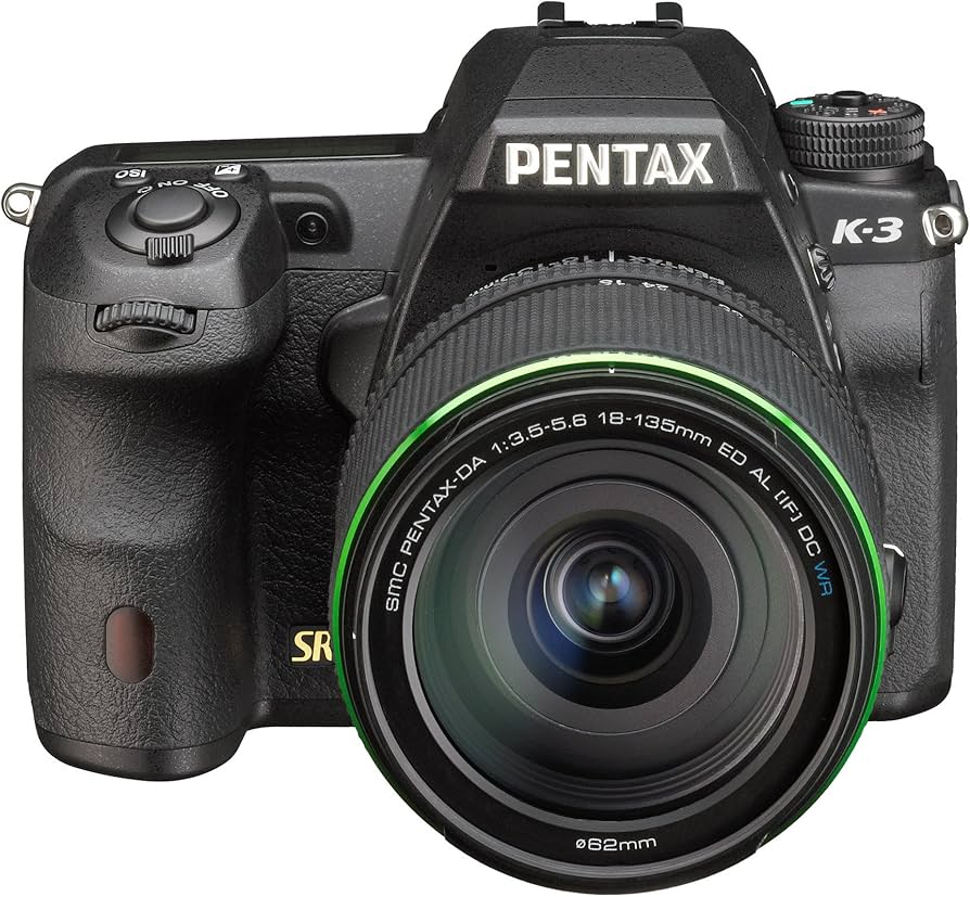 Amazon.com : Pentax K-3 lens kit w/ 18-135mm WR 24MP SLR Camera