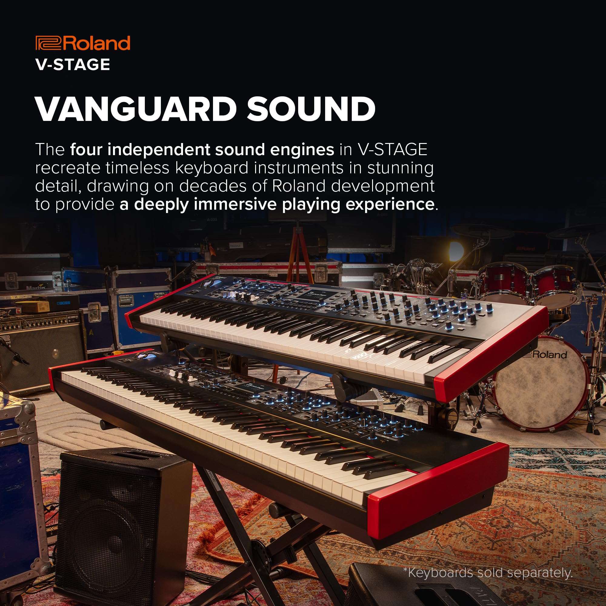 Amazon | ROLAND V-STAGE88 STAGE KEYBOARD ローランド Vステージ 88