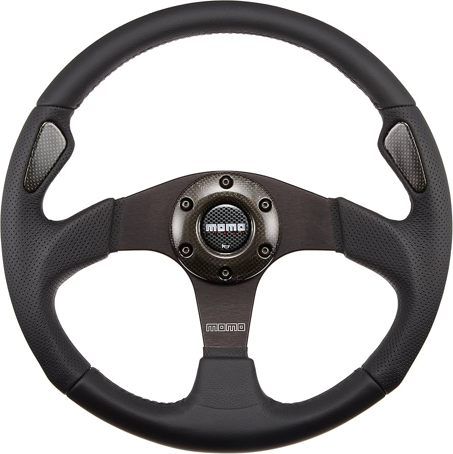 Amazon | MOMO(モモ) ステアリング ジェット 35パイ BK J-2