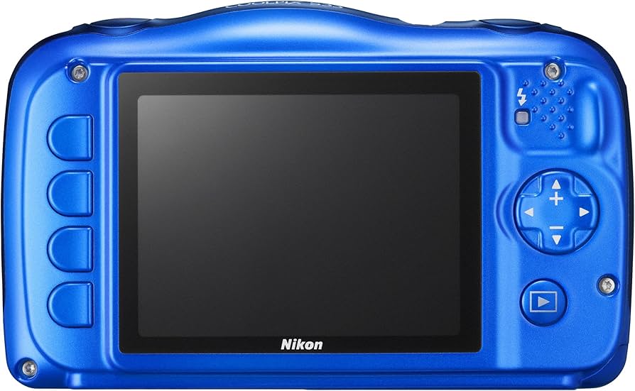 Amazon.com : Nikon COOLPIX S33 Waterproof Digital Camera (Blue