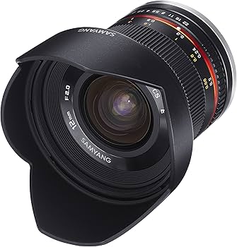 Amazon.com : Samyang SY12M-FX-BK 12mm F2.0 Ultra Wide Angle Lens