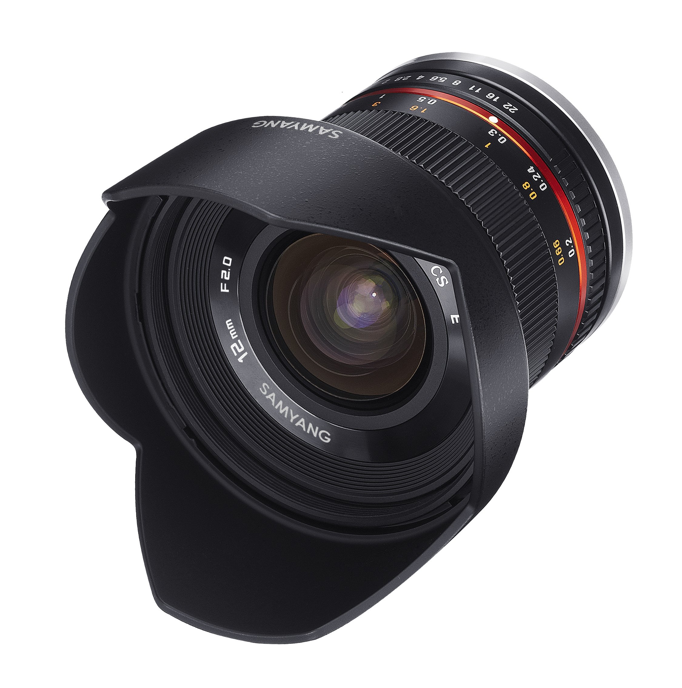 Amazon.com : Samyang SY12M-FX-BK 12mm F2.0 Ultra Wide Angle Lens