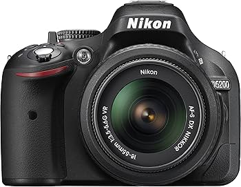 Amazon.com : Nikon D5200 24.1 MP CMOS Digital SLR with 18-55mm f