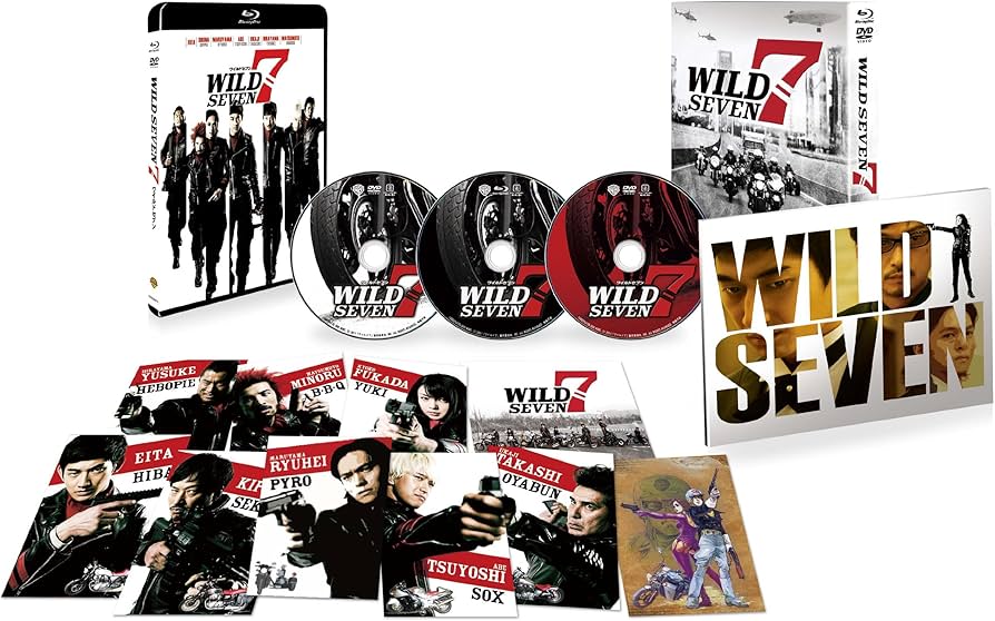 Amazon.co.jp: ワイルド7 Blu-ray & DVDセット プレミアム