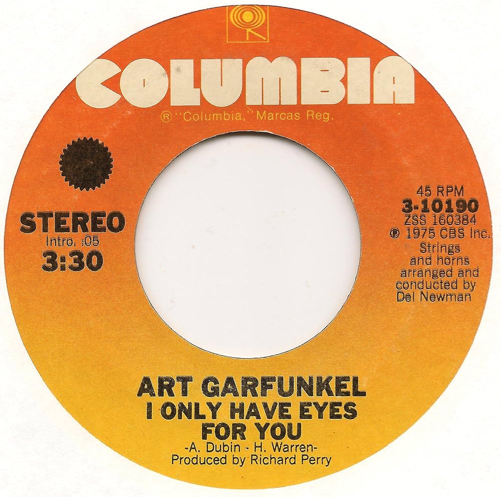 Art Garfunkel, Warren & Dubin, Art Garfunkel - I Only Have Eyes