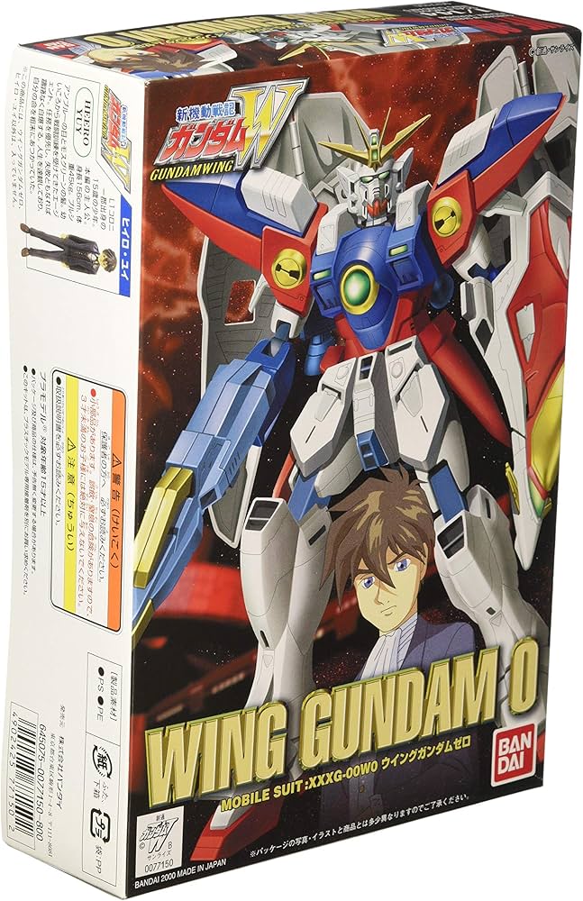 Amazon | 1/144 Wゼロ (1/35ヒイロ・ユイのフィギュア付属) (新機動