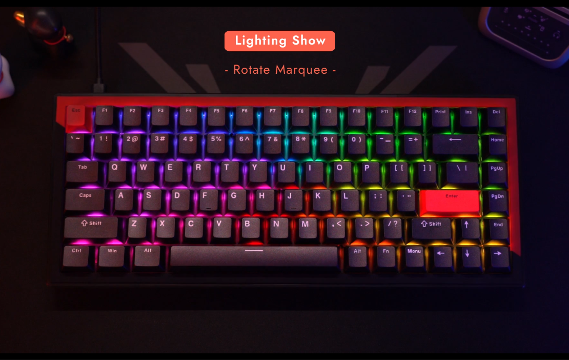 Amazon | DrunkDeer G75 ラピッドトリガーキーボード eスポーツ