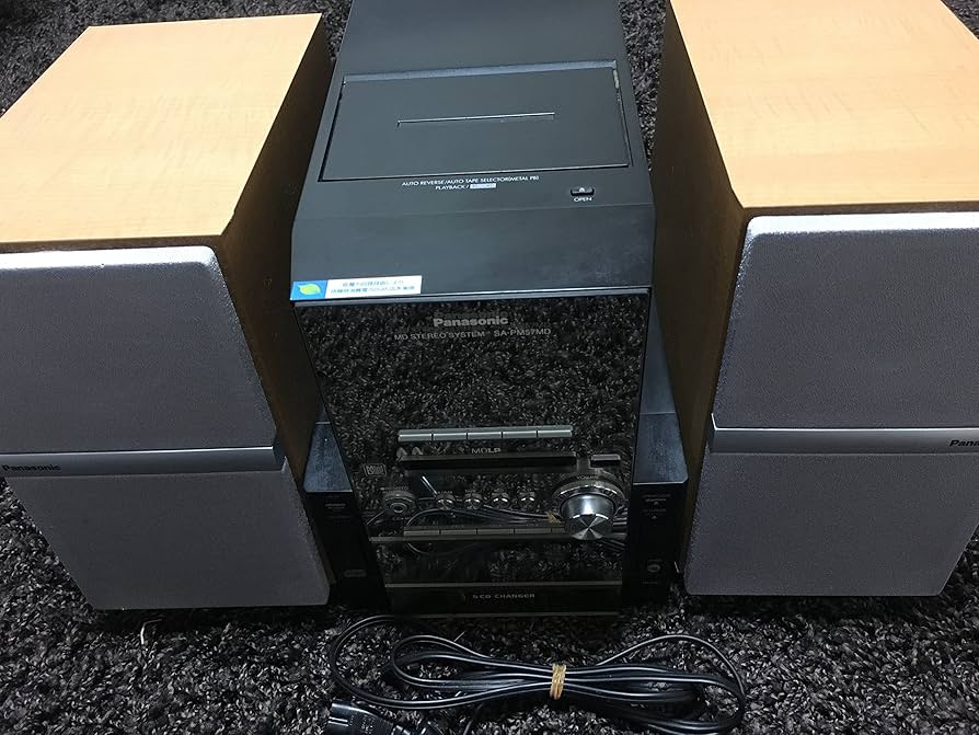 Amazon.co.jp: Panasonic パナソニック SC-PM57MD-S シルバー MD