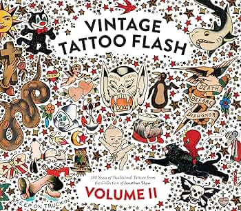 Amazon | Vintage Tattoo Flash Volume 2 | Shaw, Jonathan, Coleman