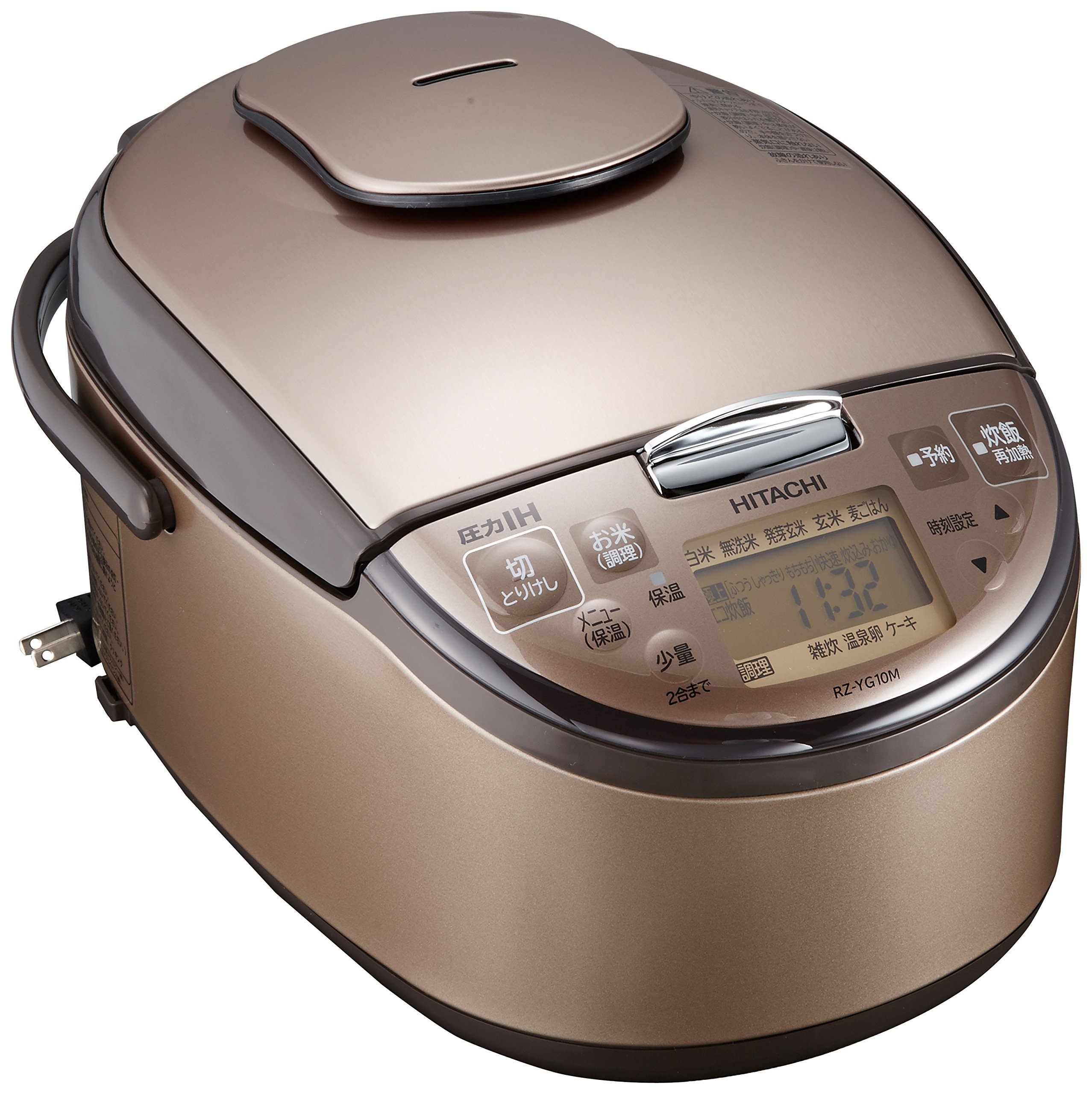 Amazon | 日立 炊飯器 5.5合 圧力IH式 3段階炊き分け機能搭載 蒸気