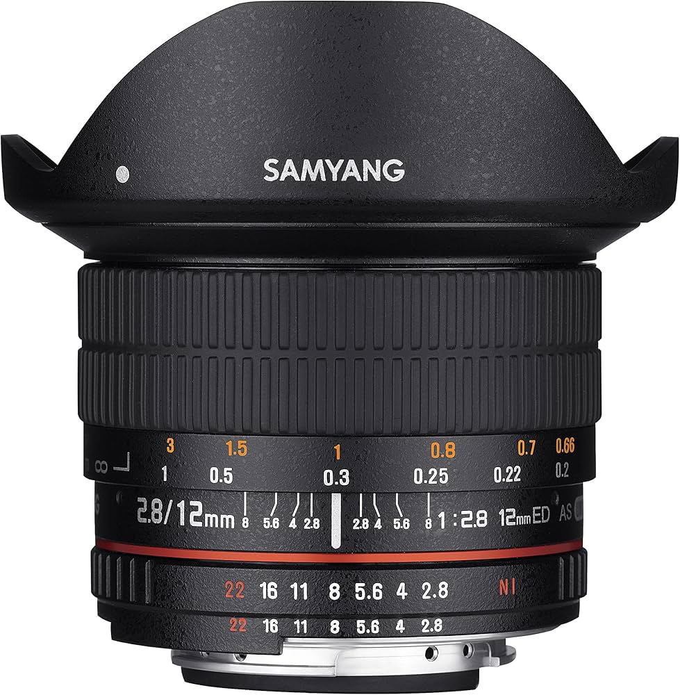 Amazon.co.jp: Samyang 12mm F2.8 ウルトラワイド魚眼レンズ Canon EOS