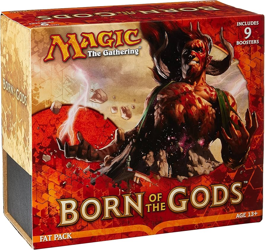 Amazon.com: Hasbro Magic The Gathering Born of The Gods Fat Pack