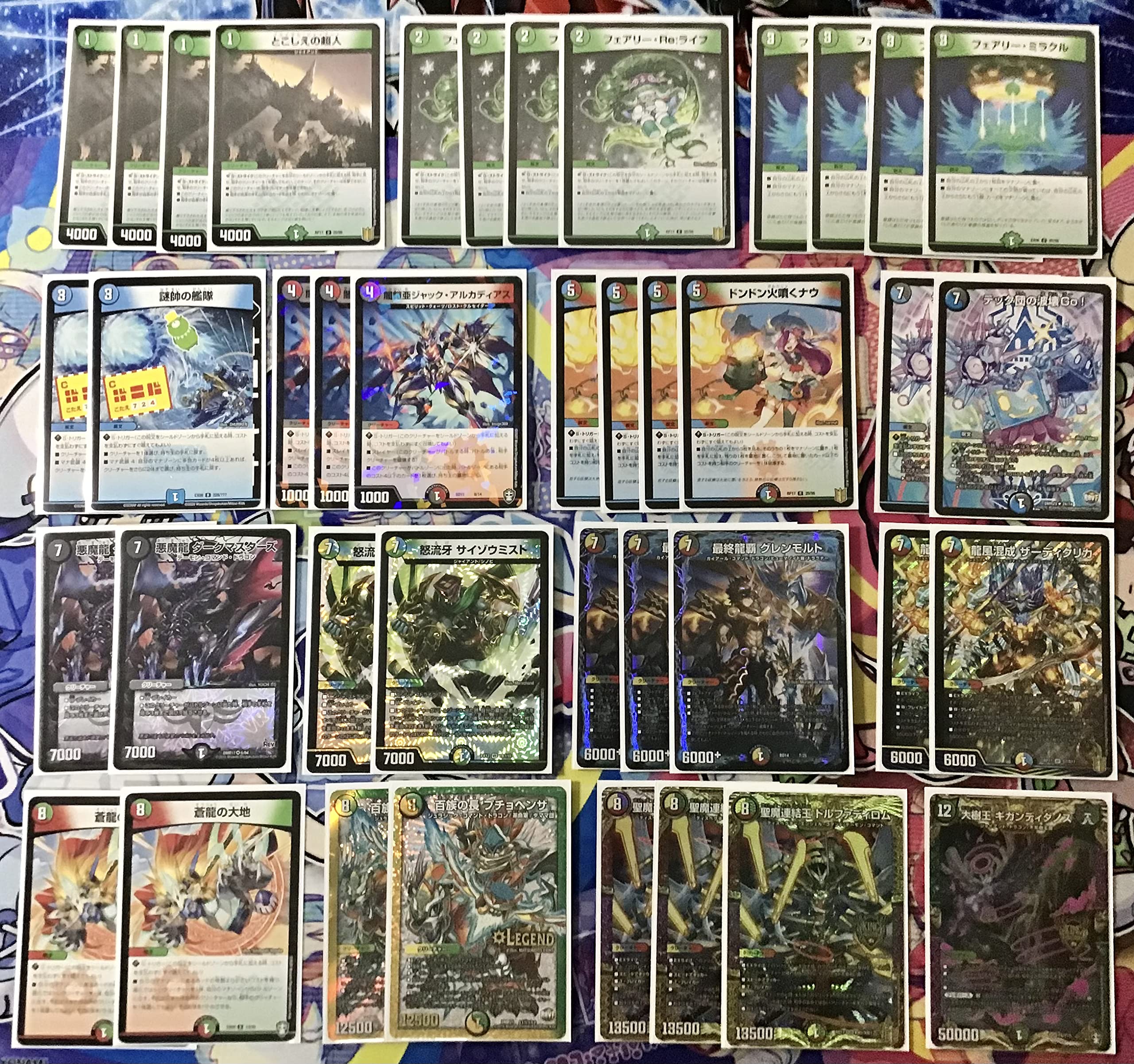 Amazon.co.jp: 5c 蒼龍 モルト デッキ 構築済み メイン40 超次元8 二重