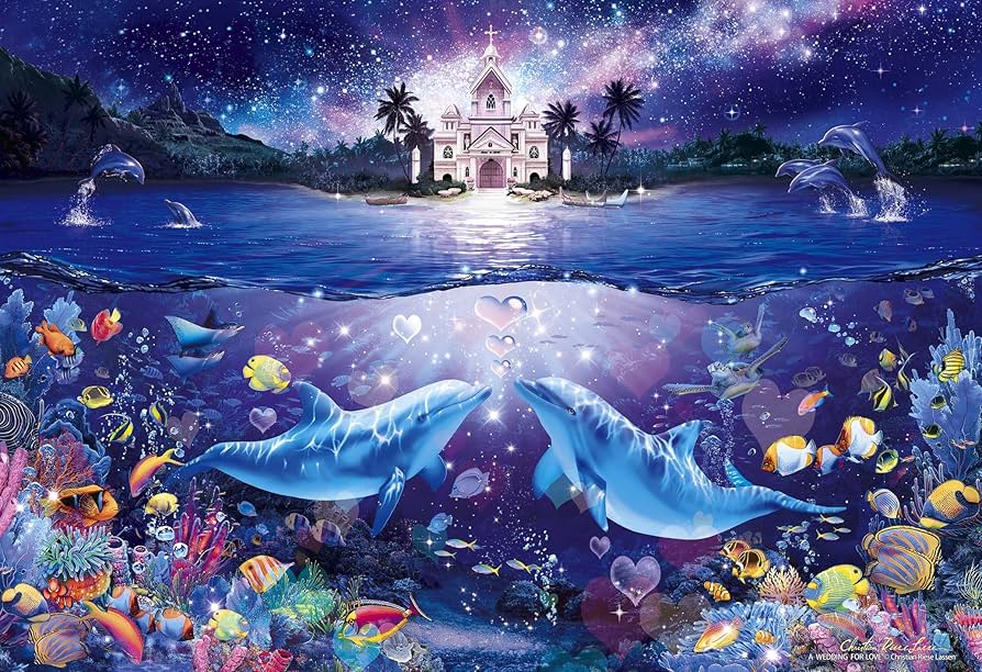 Amazon | 1053ピース 光るジグソーパズル パズルの超達人EX ラッセン