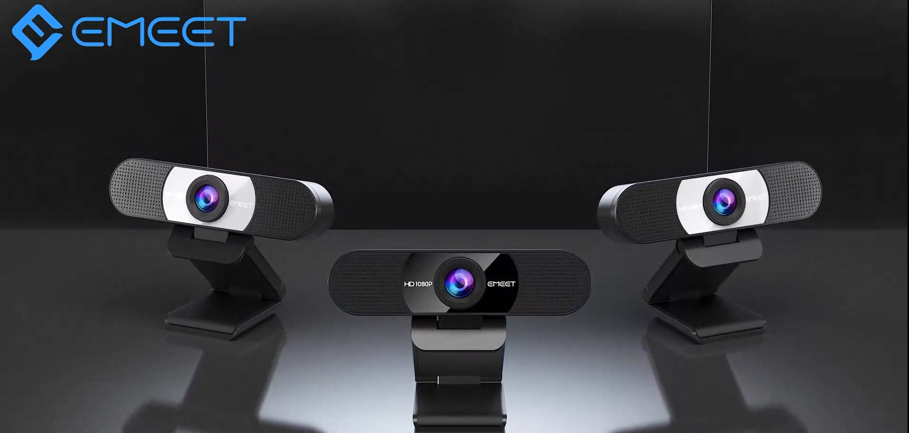 Amazon.co.jp: EMEET Webカメラ HD1080P 200万画素 90°広角 ウェブ