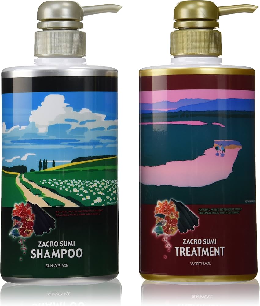 Amazon | サニープレイス ザクロ精炭酸 シャンプー ・ トリートメント
