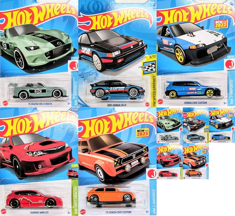 Amazon | Hot Wheels HWスクリーンタイム 5台セット | ミニカー・ダイ