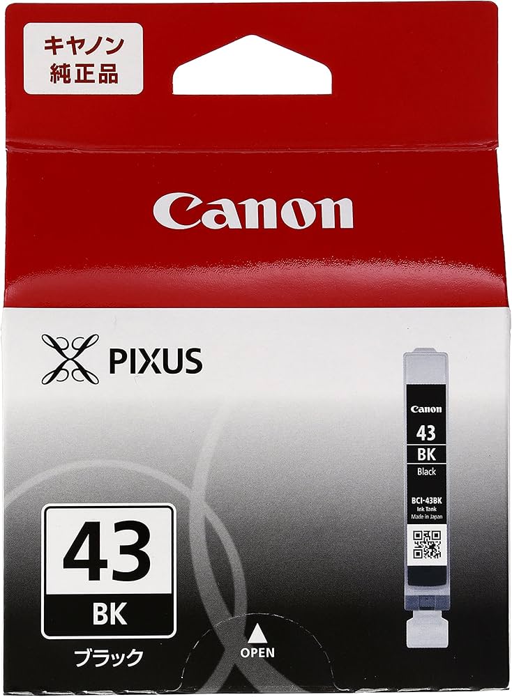 Amazon.co.jp: Canon キヤノン 純正 インクカートリッジ BCI-43