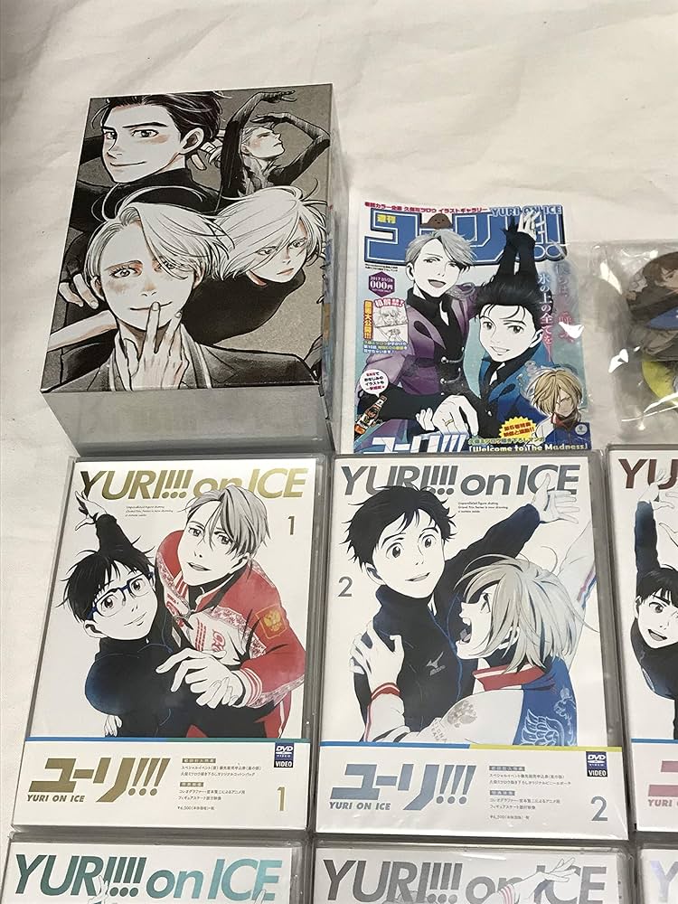 Amazon.co.jp: ユーリ!!! on ICE DVD 全巻セット 全巻購入特典 久保
