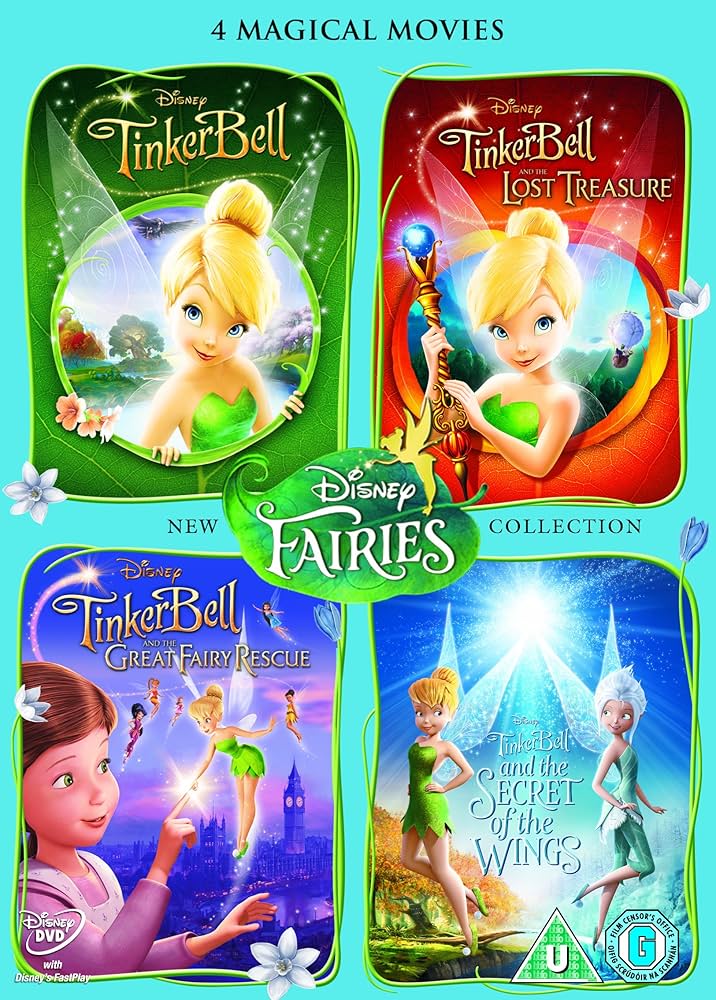 Amazon.com: Tinker Bell 4 Movie Box (Tinker Bell Movie/Lost Tr