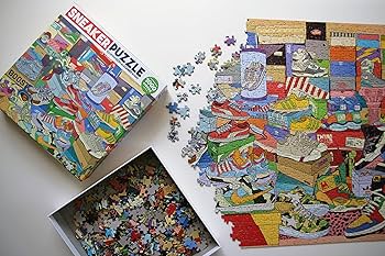 SNEAKER PUZZLE スニーカーパズル Amazon.com: Sneaker Puzzle: 1000