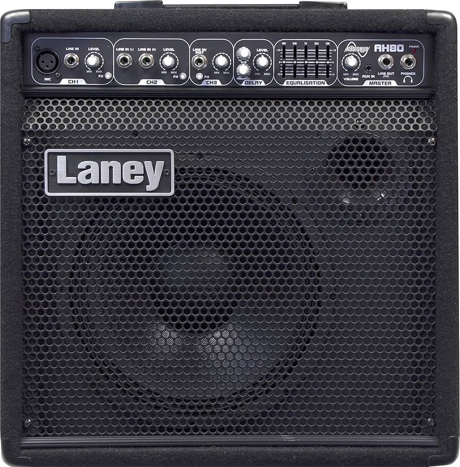 Amazon.com: Laney Audiohub AH80 Multi-Input Combo 80W 10 Inch