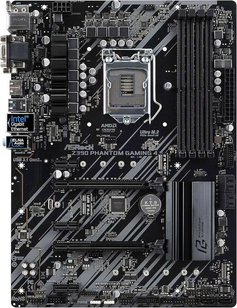 Amazon | ASRock Intel Z390 チップセット搭載 ATX マザーボード Z390