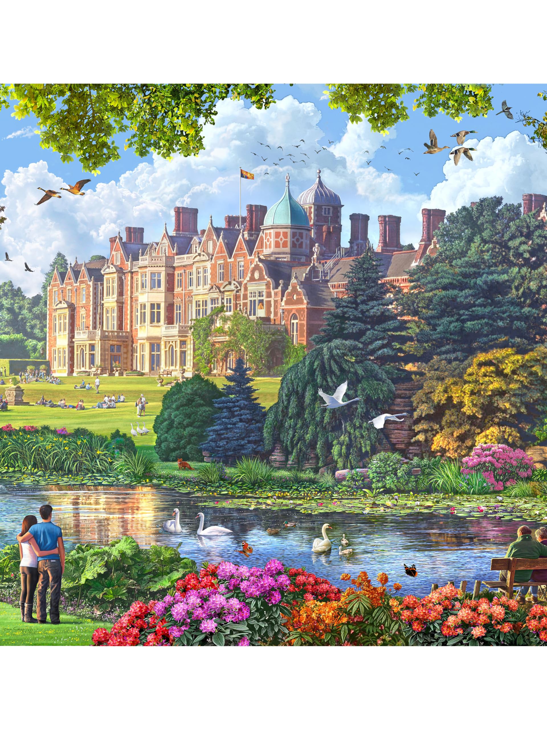 Amazon.com: Ceaco - Large Piece Jigsaw Puzzle - Steve Crisp