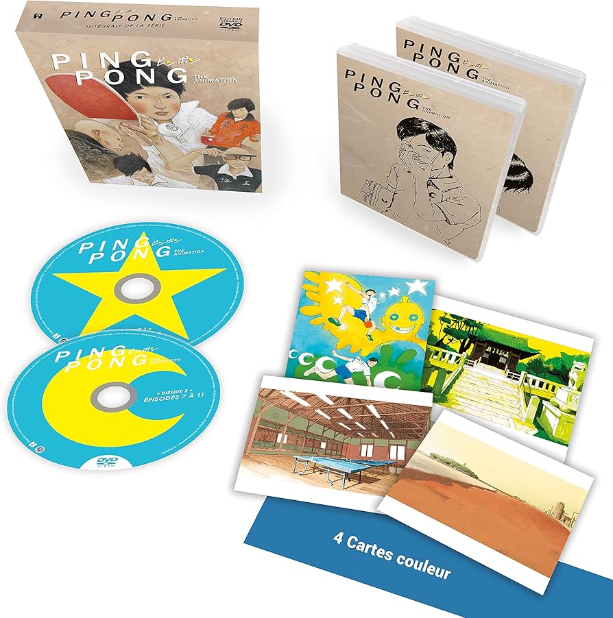 Ping pong the animation : Uchiyama, Koki, Bun, Yosei, Chow, Alan