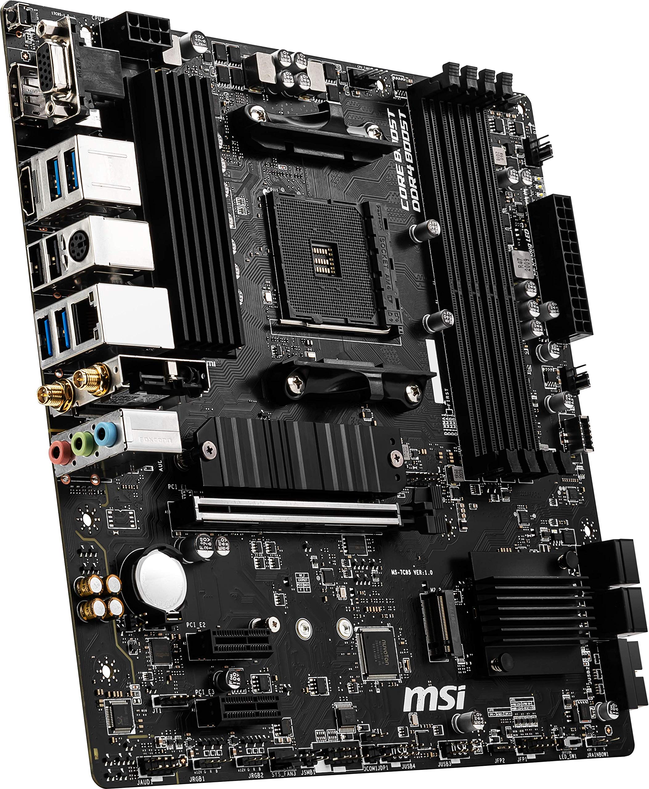 Amazon | MSI AMD B550M PRO-VDH WiFi ソケット AM4 Micro ATX DDR4