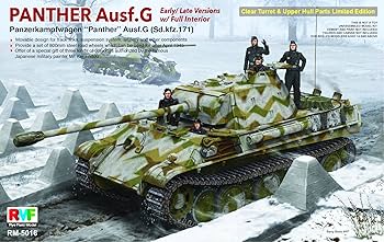 Amazon | ライフィールドモデル 1/35 ドイツ軍 パンターG型 Sd.Kfz.171