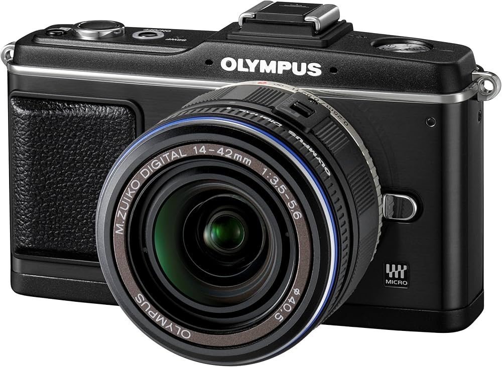 Amazon | OLYMPUS マイクロ一眼 PEN E-P2 レンズキット ブラック E