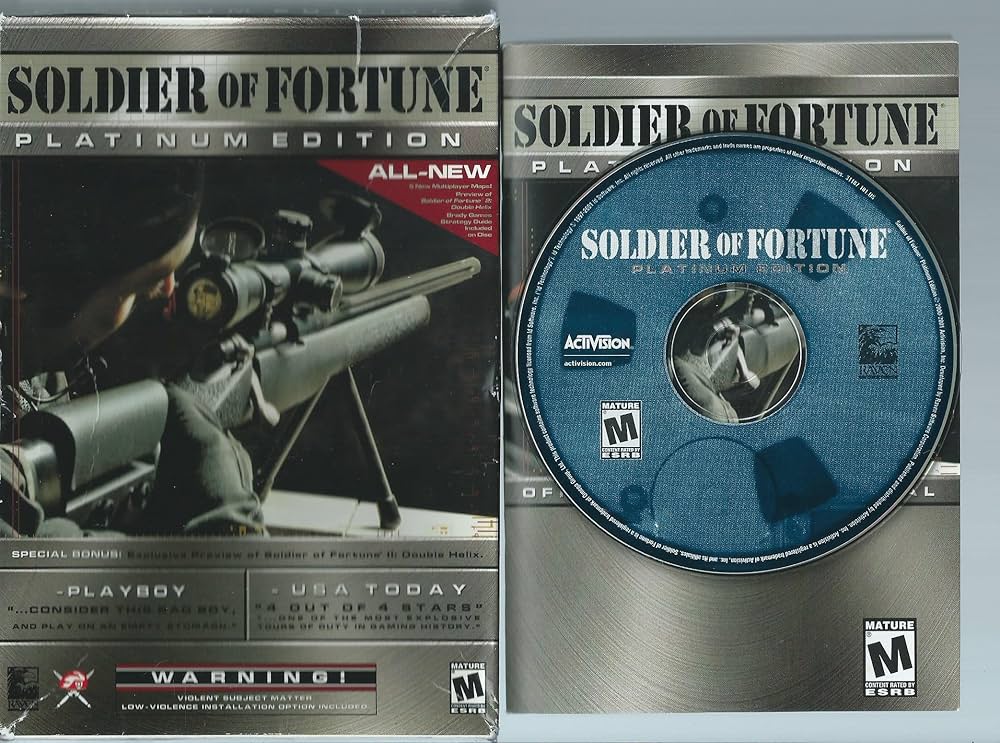 Amazon.com: Soldier of Fortune Platinum Edition - PC : משחקי וידאו