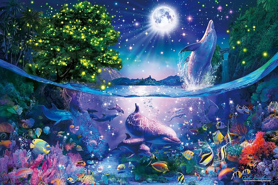 Amazon | 2016ピース 光るジグソーパズル パズルの超達人 ラッセン