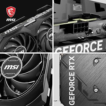Amazon | MSI Geforce RTX 4060 Ti Ventus 2X ブラック 8G Oc